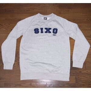 Nike 6.0 Sweatshirt Kids Youth XL 18-20 SIXO Skate Gray Crew Neck